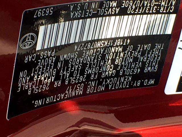 2017 Toyota Camry SE 4dr Sedan